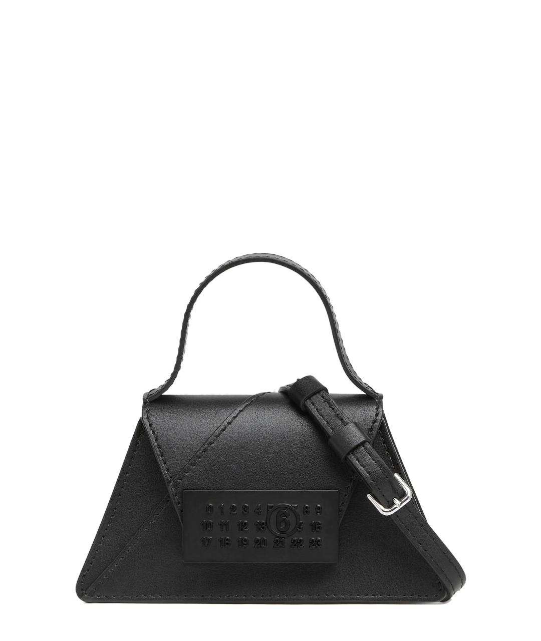 MM6 MAISON MARGIELA Черная сумка тоут, фото 1