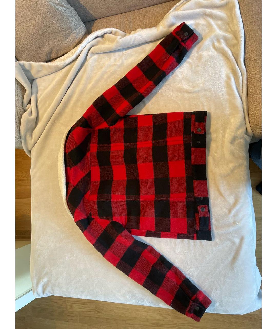 LEVI'S Красная шерстяная куртка, фото 2