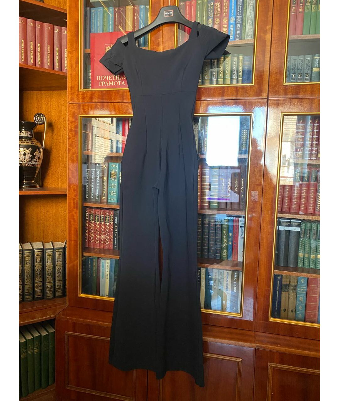 CHIARA BONI LA PETITE ROBE Черный комбинезон, фото 2