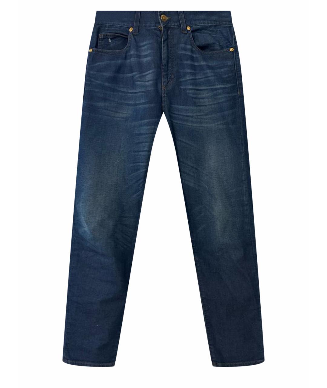 GUCCI Темно-синие прямые джинсы, фото 1