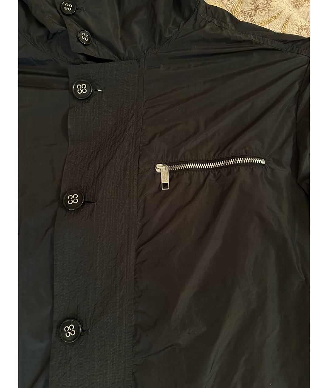 GIANFRANCO FERRE Черная полиэстеровая куртка, фото 4