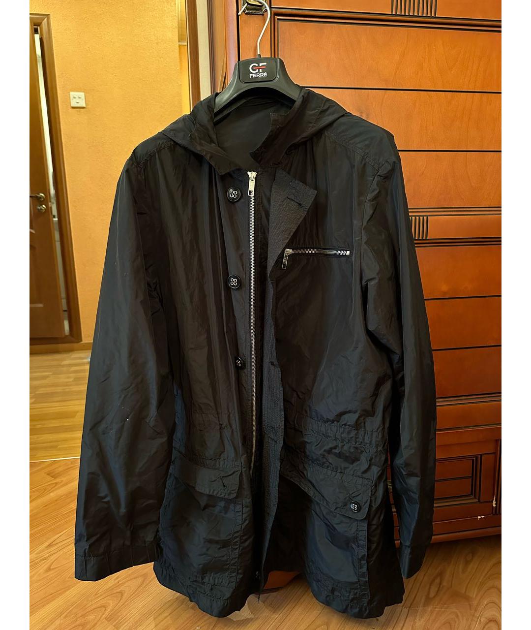 GIANFRANCO FERRE Черная полиэстеровая куртка, фото 9