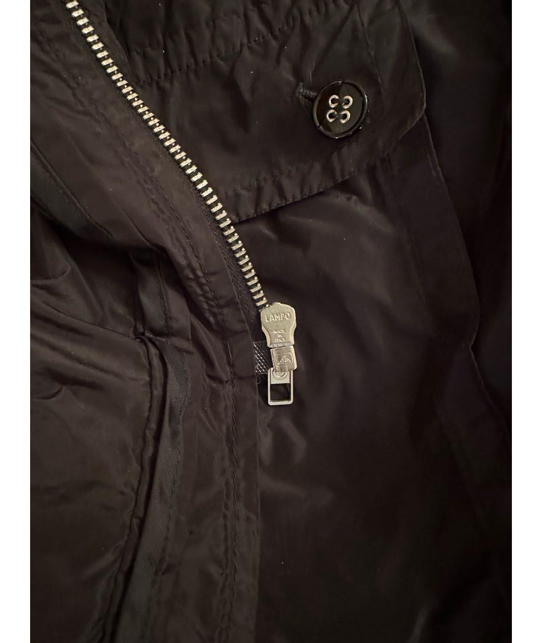 GIANFRANCO FERRE Черная полиэстеровая куртка, фото 5