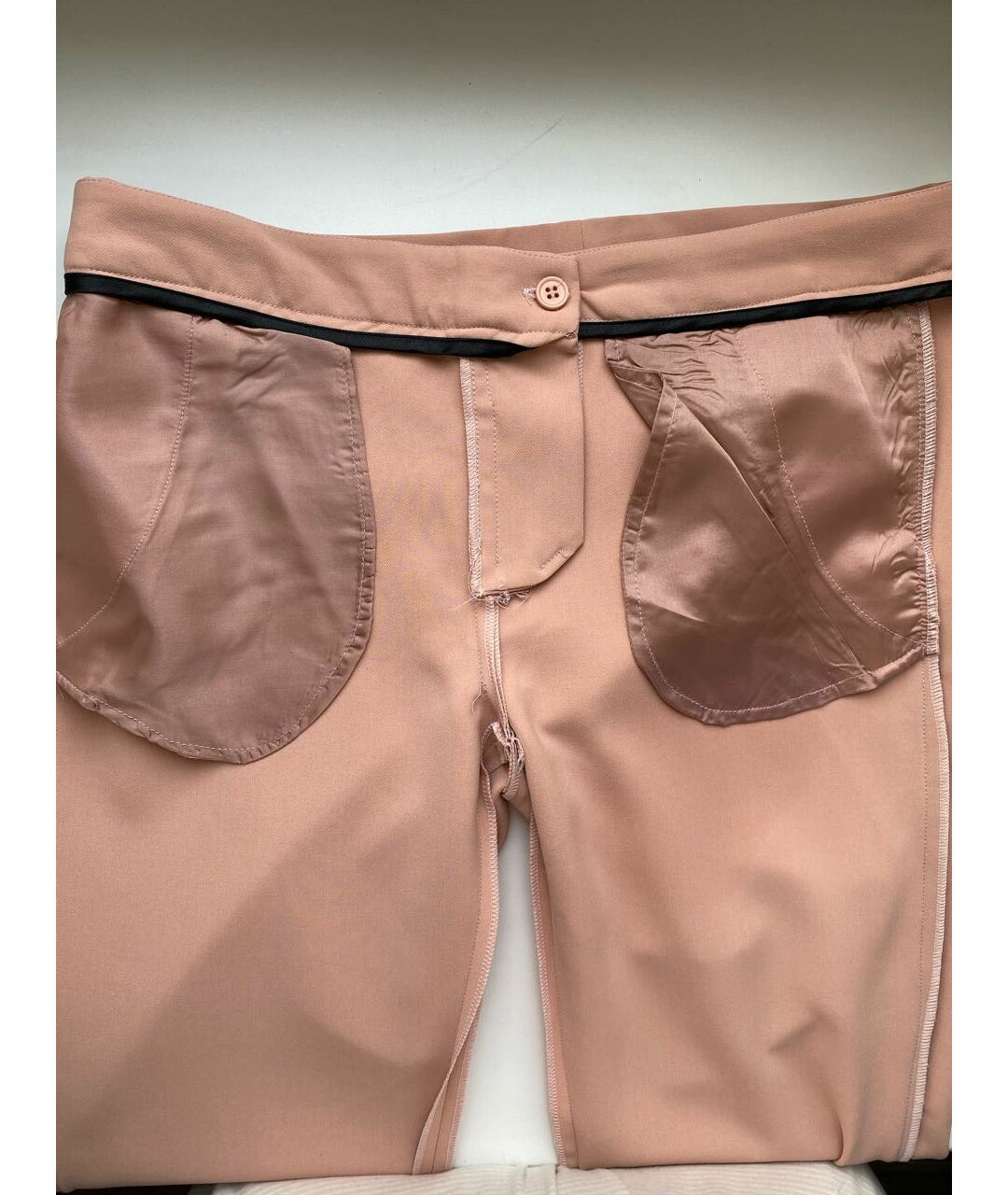 HOSS INTROPIA Розовые прямые брюки, фото 6
