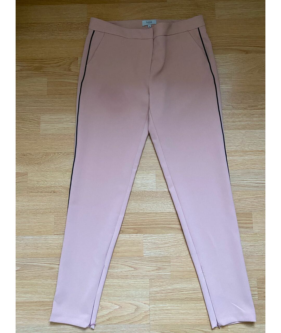 HOSS INTROPIA Розовые прямые брюки, фото 9