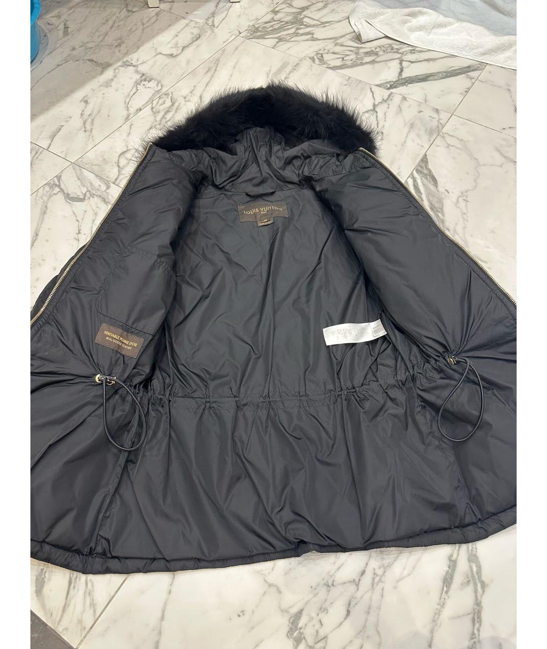 LOUIS VUITTON Черный пуховик, фото 5