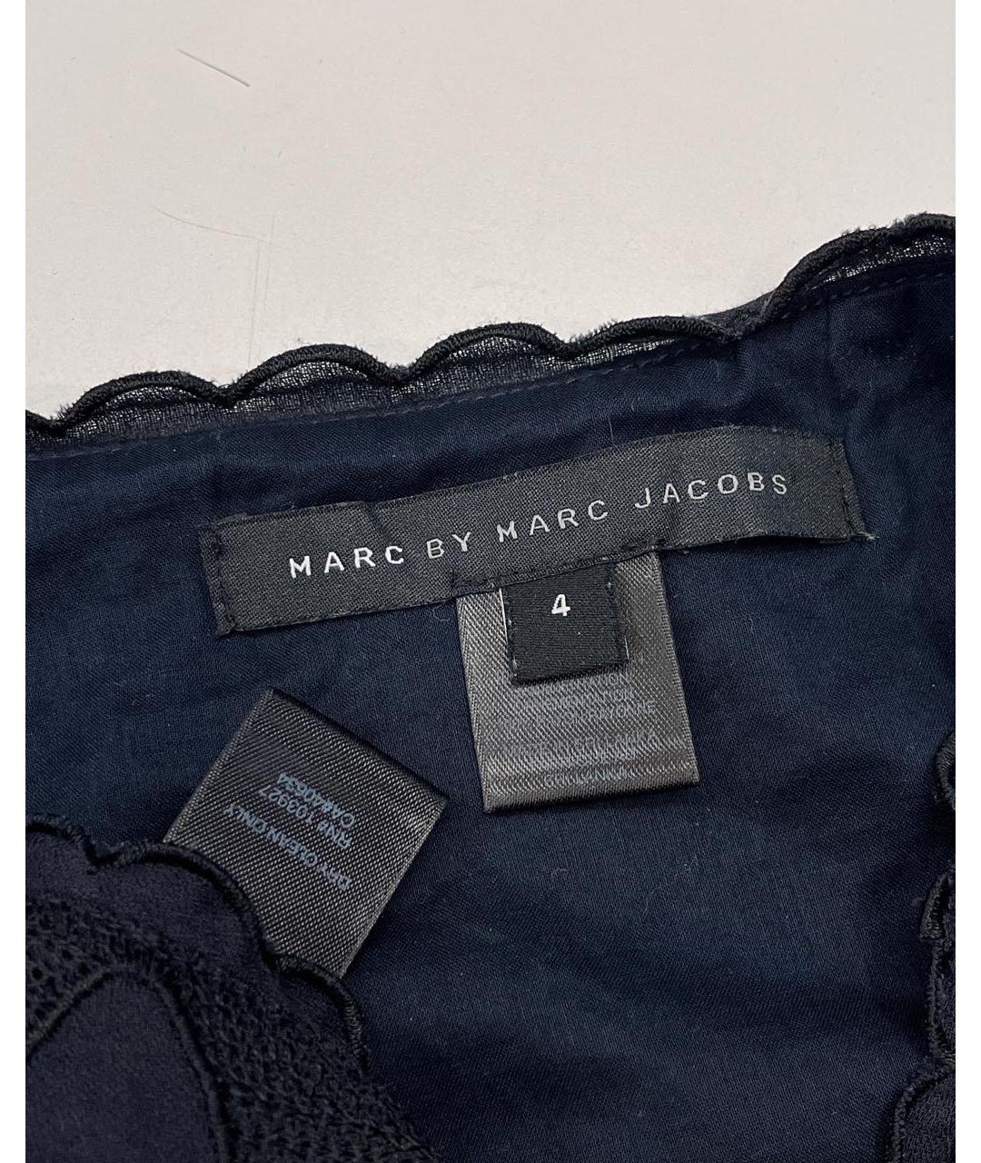 MARC JACOBS Черная хлопковая блузы, фото 5