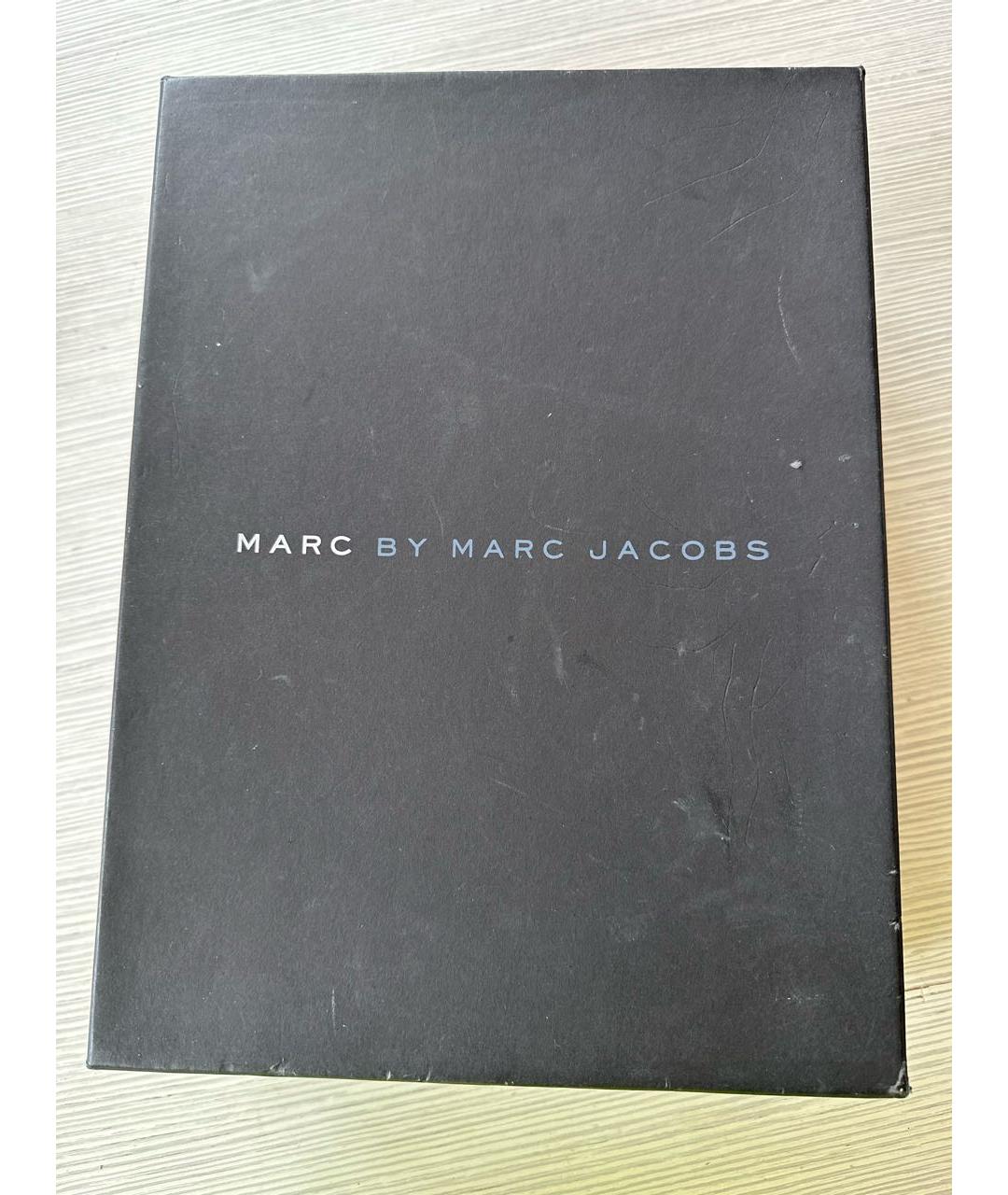 MARC BY MARC JACOBS Черные кожаные ботинки, фото 5