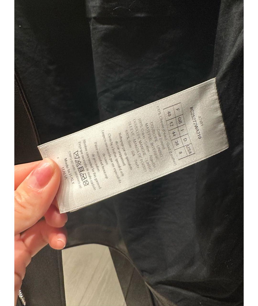 CHRISTIAN DIOR Черная кожаная куртка, фото 6