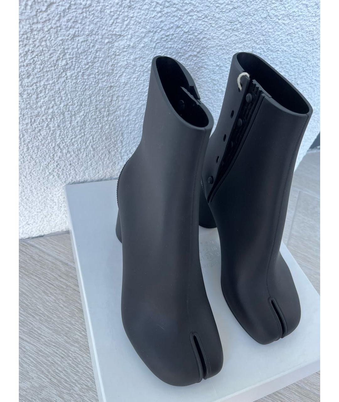 MAISON MARGIELA Черные ботильоны, фото 7