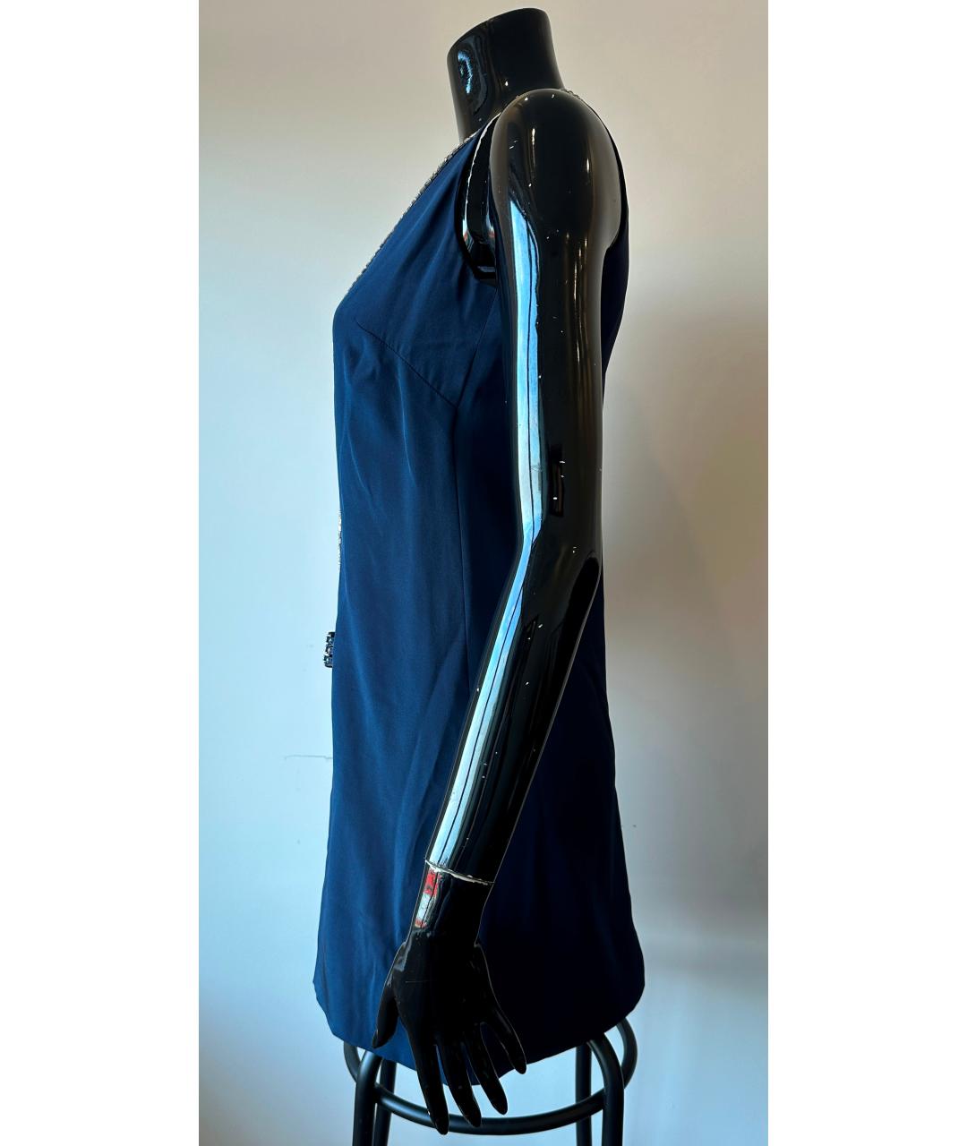 AZZARO Темно-синее платье, фото 3
