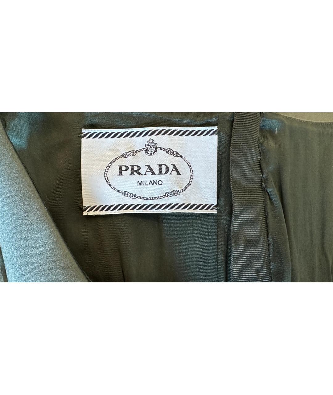 PRADA Черное вечернее платье, фото 4