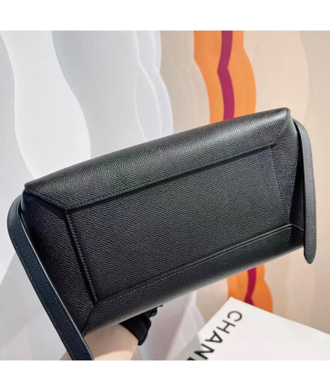 CELINE Черная кожаная сумка через плечо, фото 7