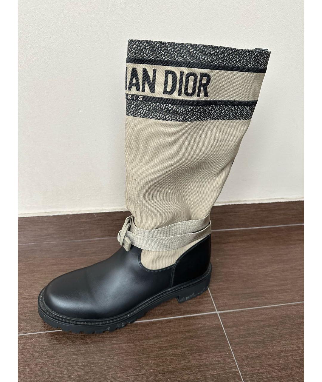 CHRISTIAN DIOR Мульти сапоги, фото 5