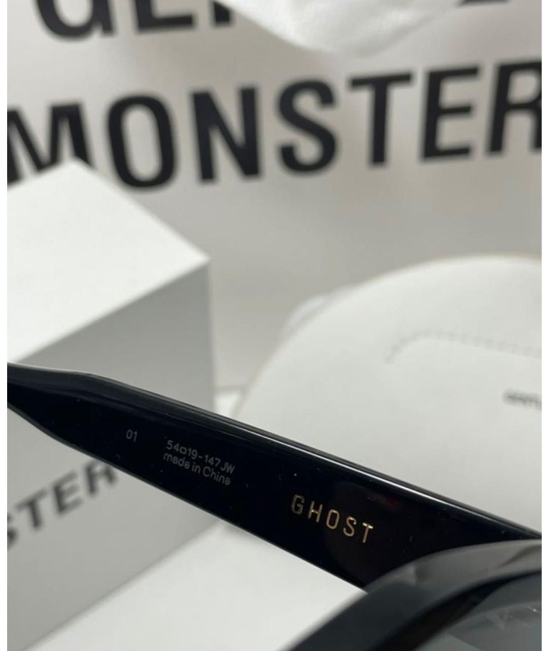 GENTLE MONSTER Черные пластиковые солнцезащитные очки, фото 4