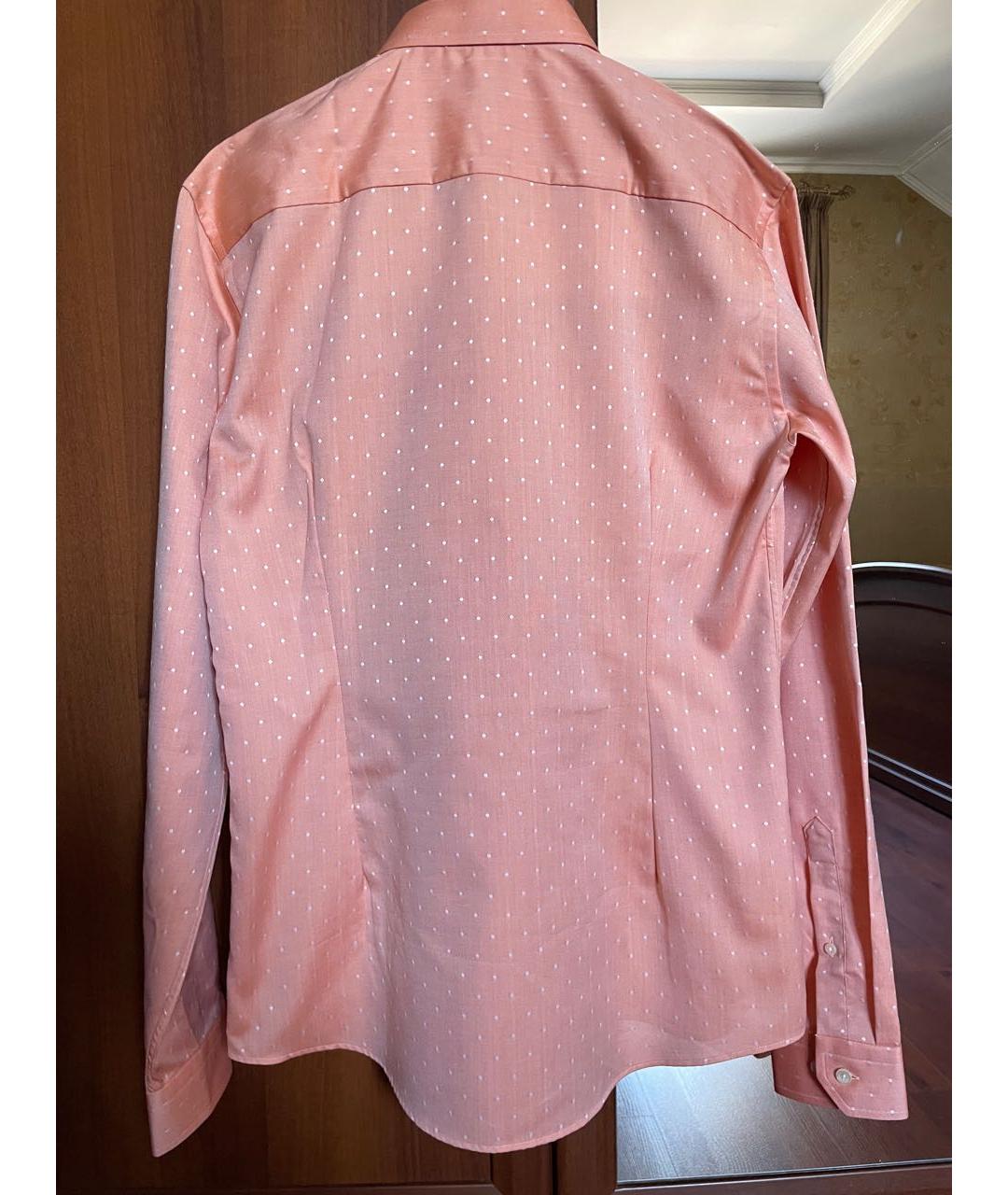 ETON Коралловая хлопковая кэжуал рубашка, фото 2