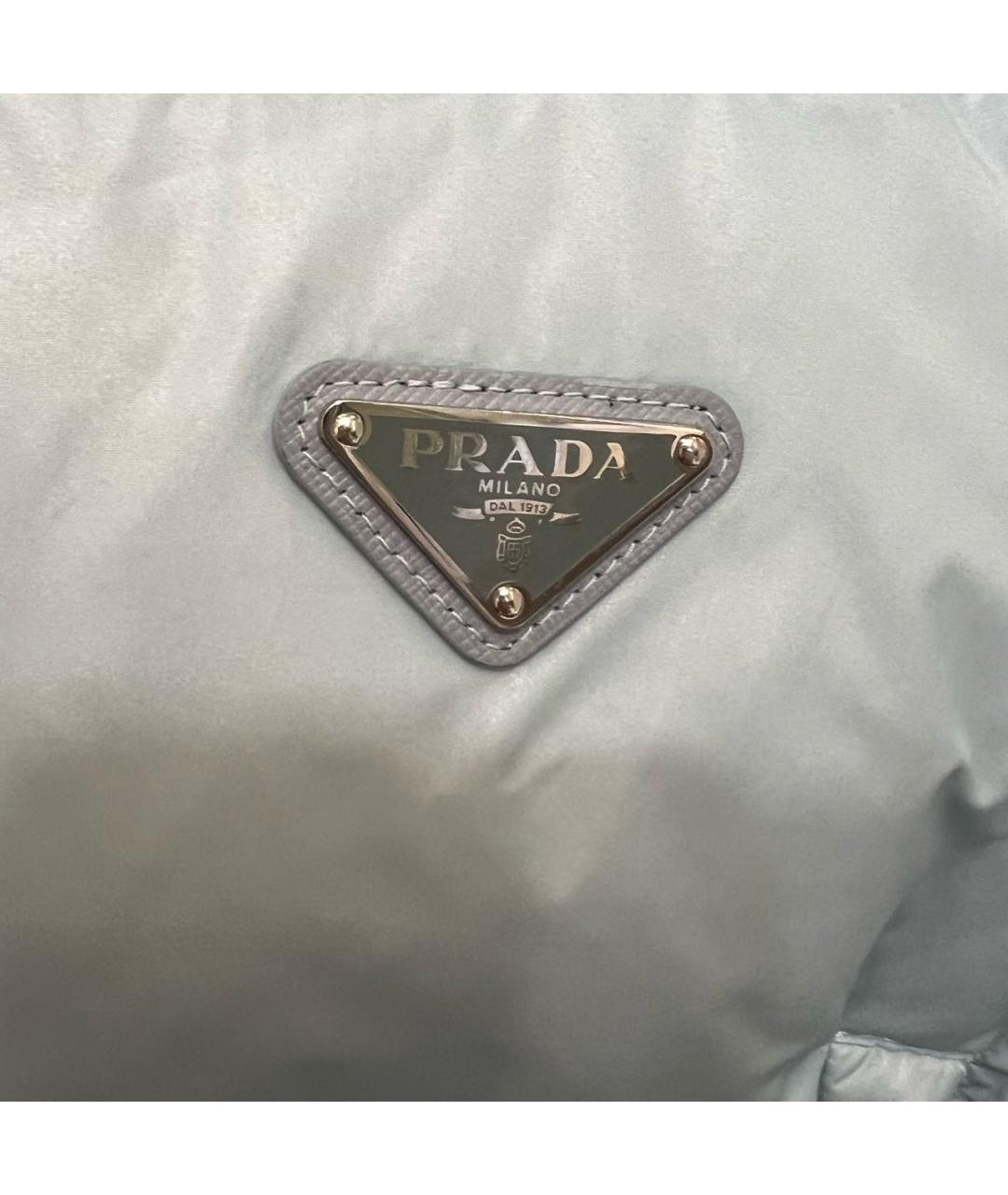 PRADA Голубой пуховик, фото 8