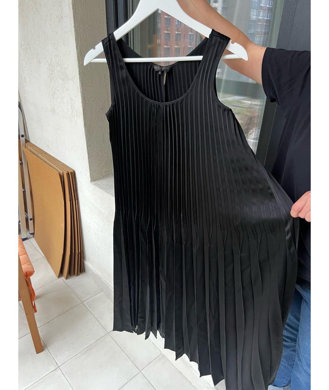 DONNA KARAN Черное полиэстеровое вечернее платье, фото 3