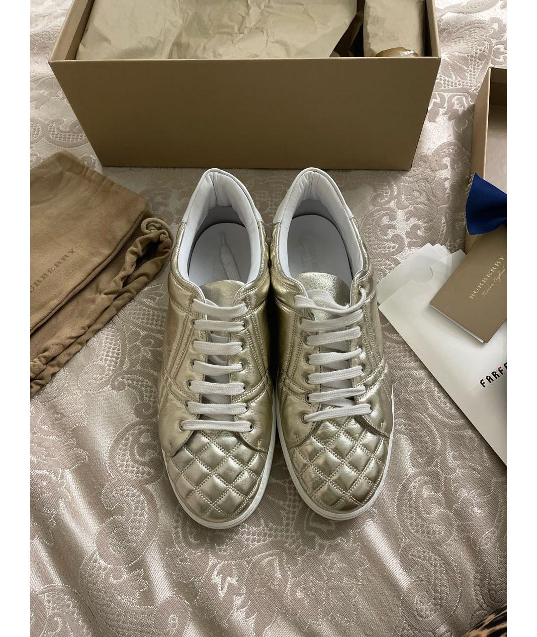 Burberry westford quilted sneakers best sale