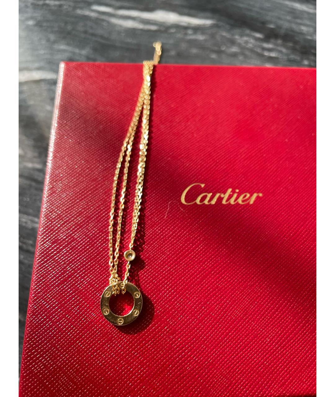 CARTIER Золотая подвеска из желтого золота, фото 4