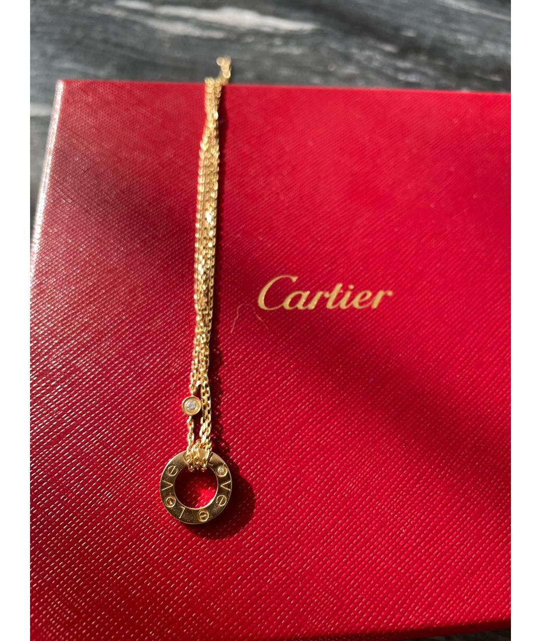 CARTIER Золотая подвеска из желтого золота, фото 6