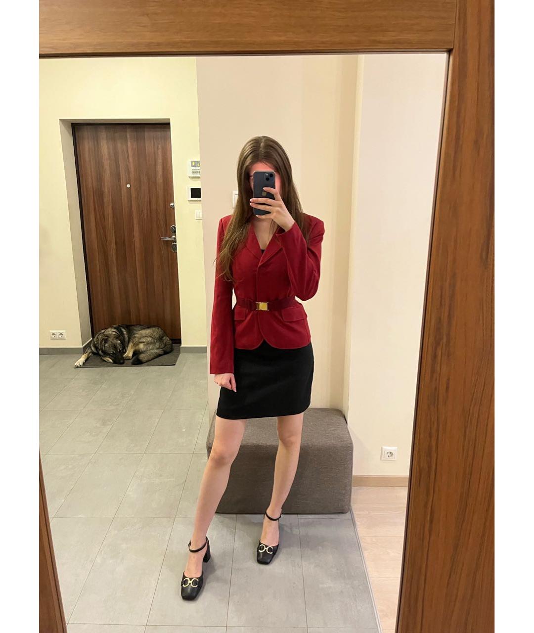 LOVE MOSCHINO Красный жакет/пиджак, фото 8