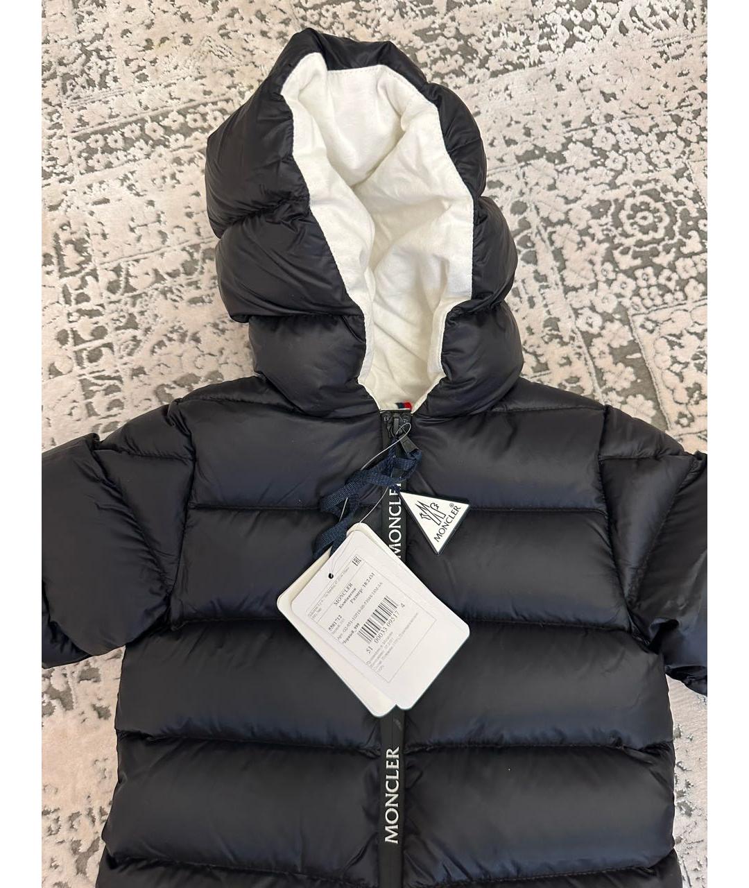 MONCLER Черный комбинезон, фото 3