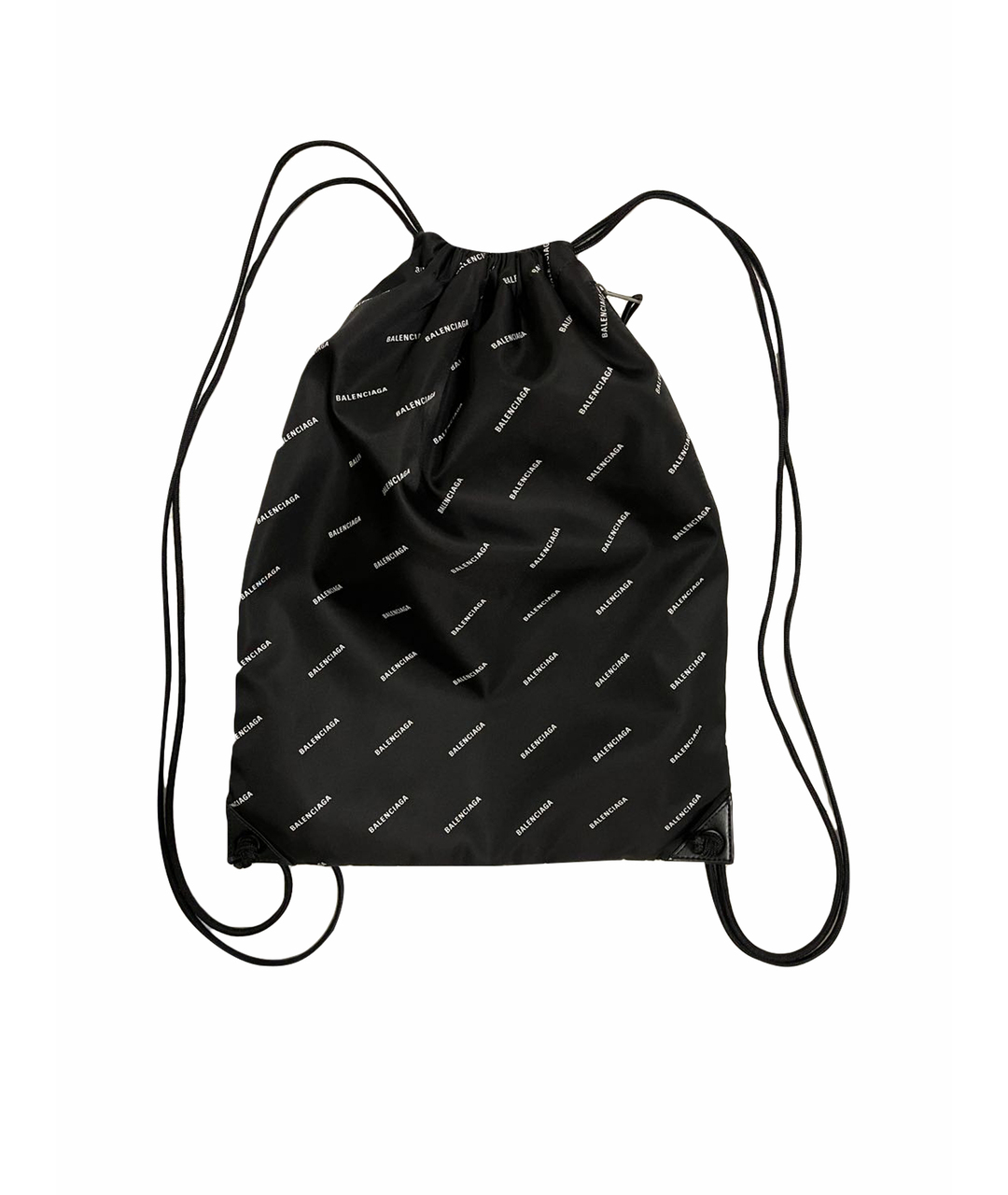 BALENCIAGA Черный синтетический рюкзак, фото 1