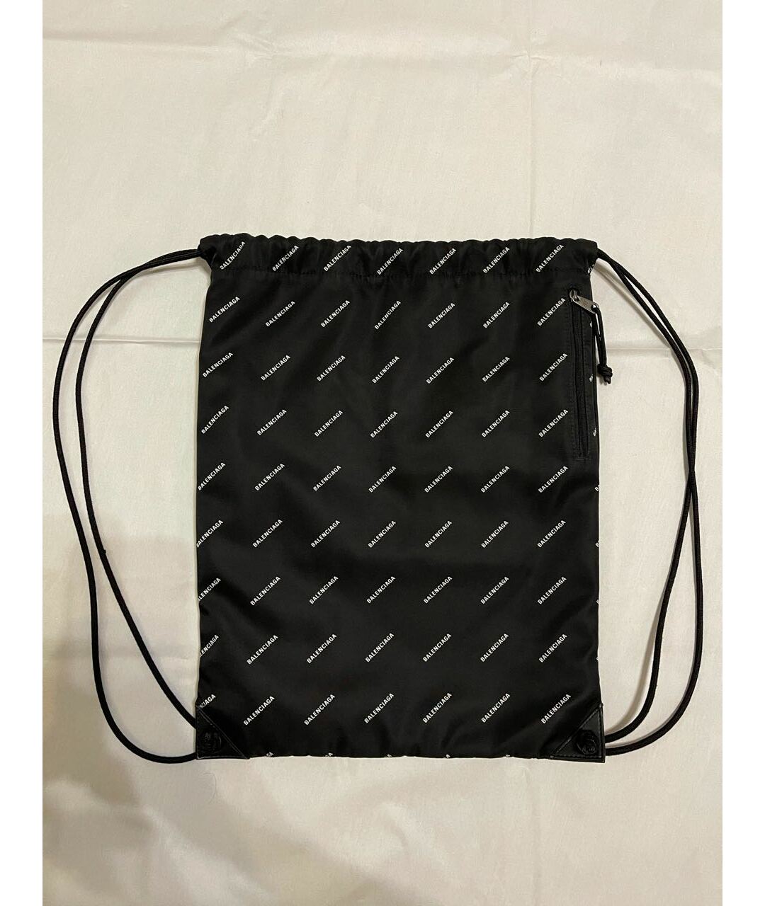 BALENCIAGA Черный синтетический рюкзак, фото 4