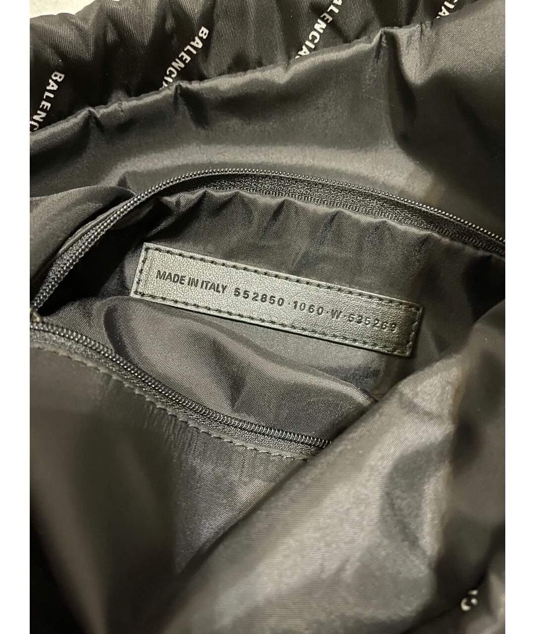 BALENCIAGA Черный синтетический рюкзак, фото 6