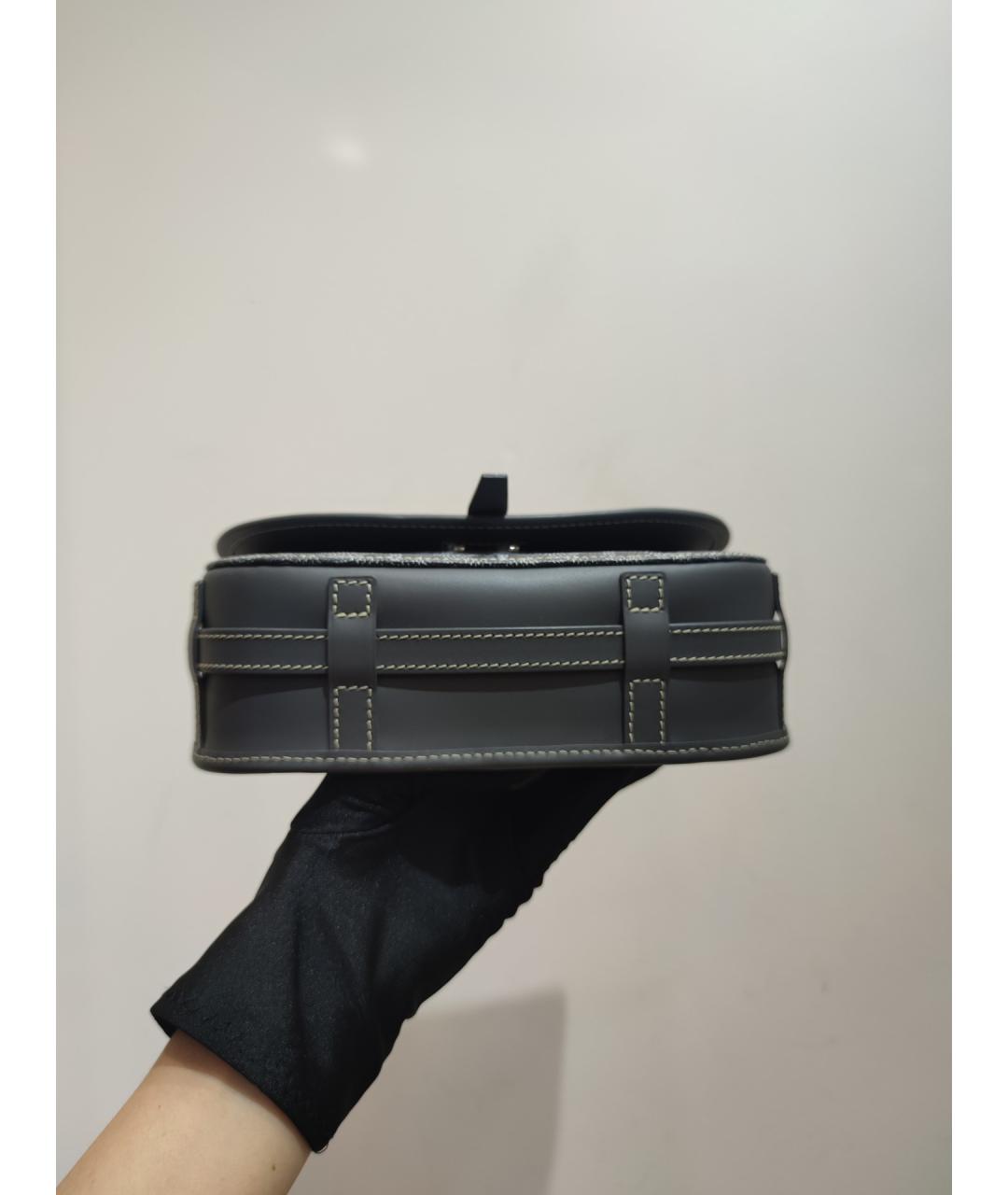 GOYARD Серая сумка через плечо из искусственной кожи, фото 6