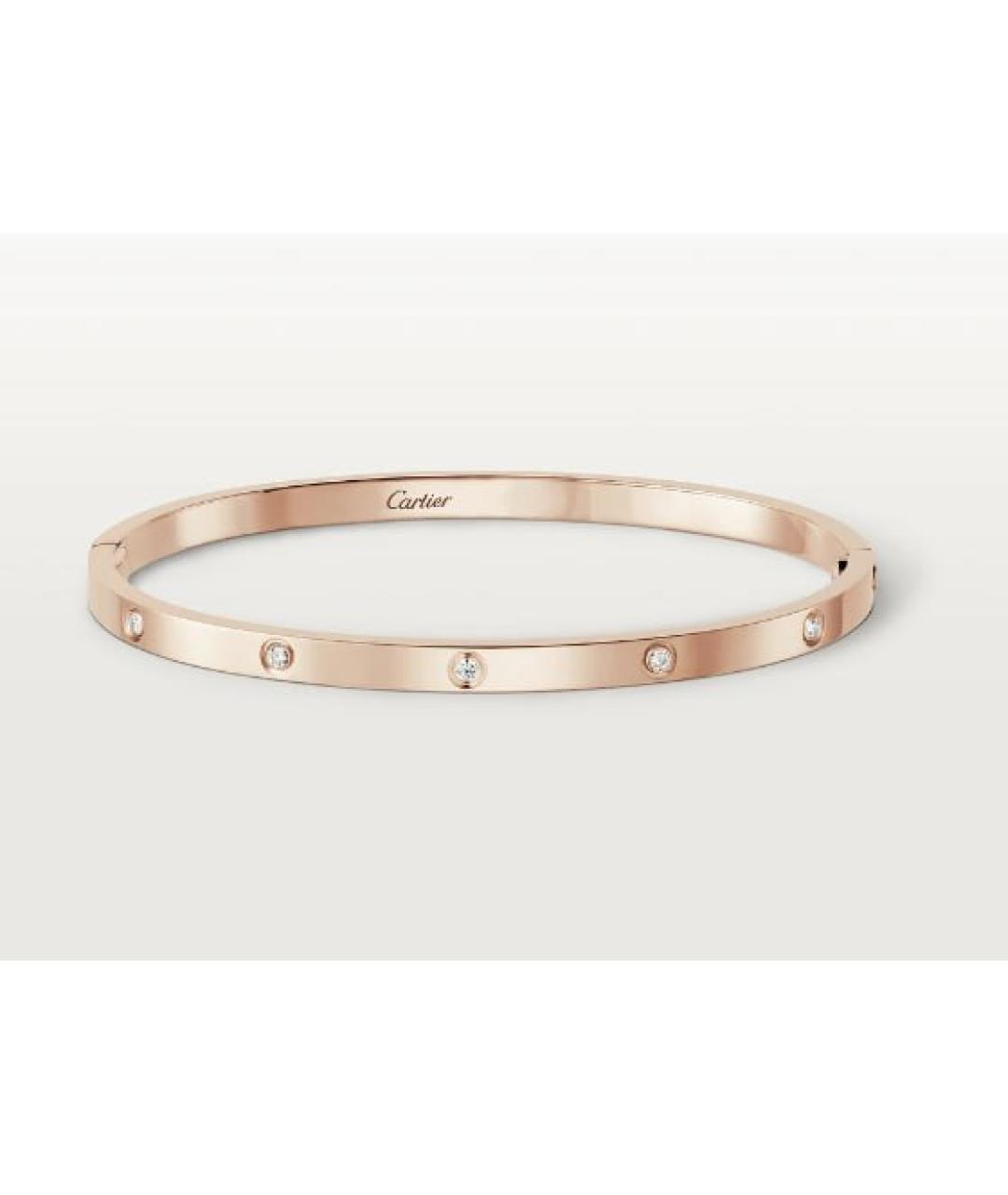 CARTIER Золотой браслет из розового золота, фото 8