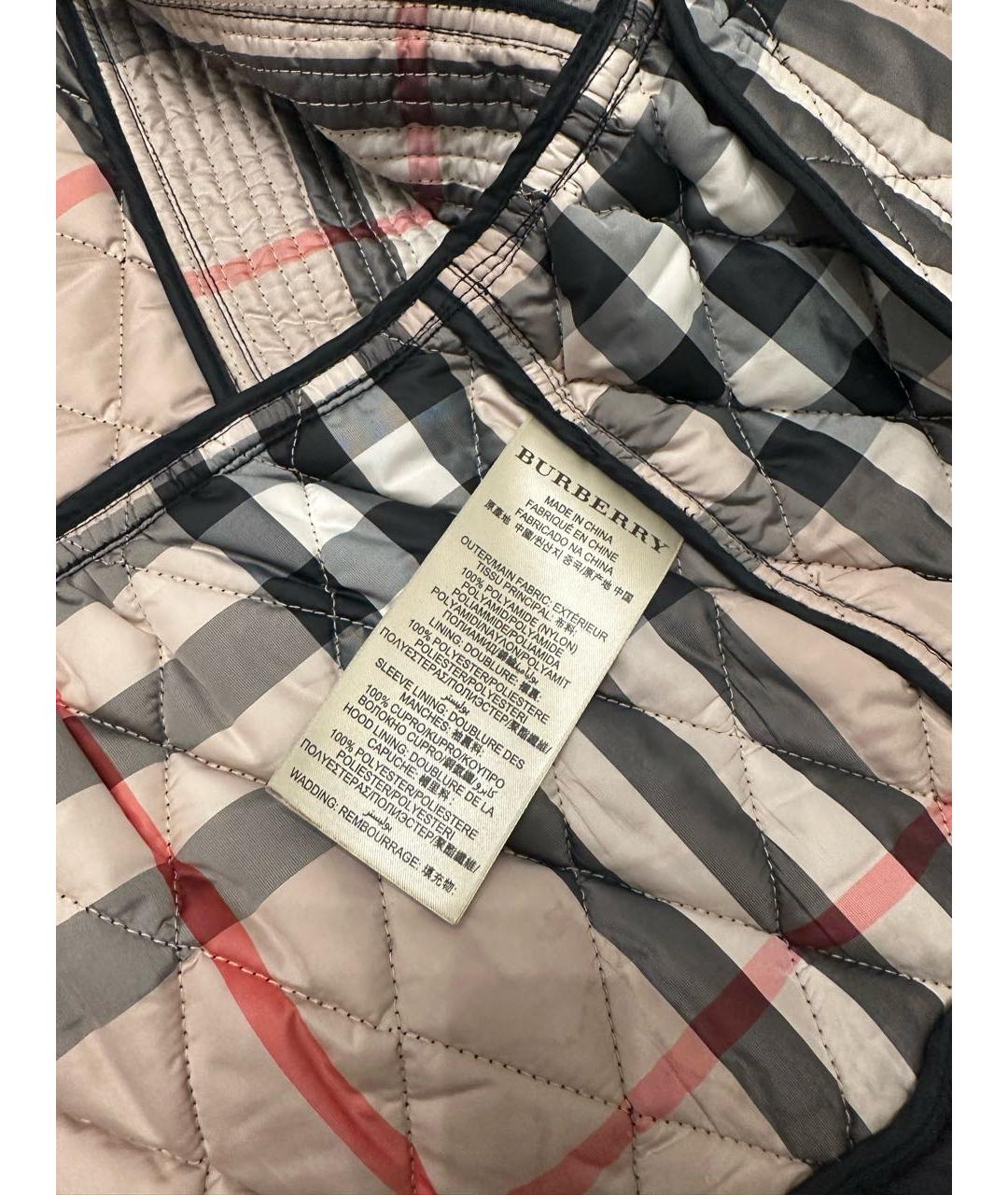 Burberry quilted jacket shop made in china