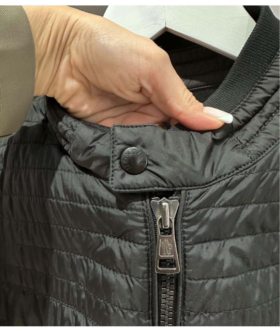 MONCLER Черная куртка, фото 3