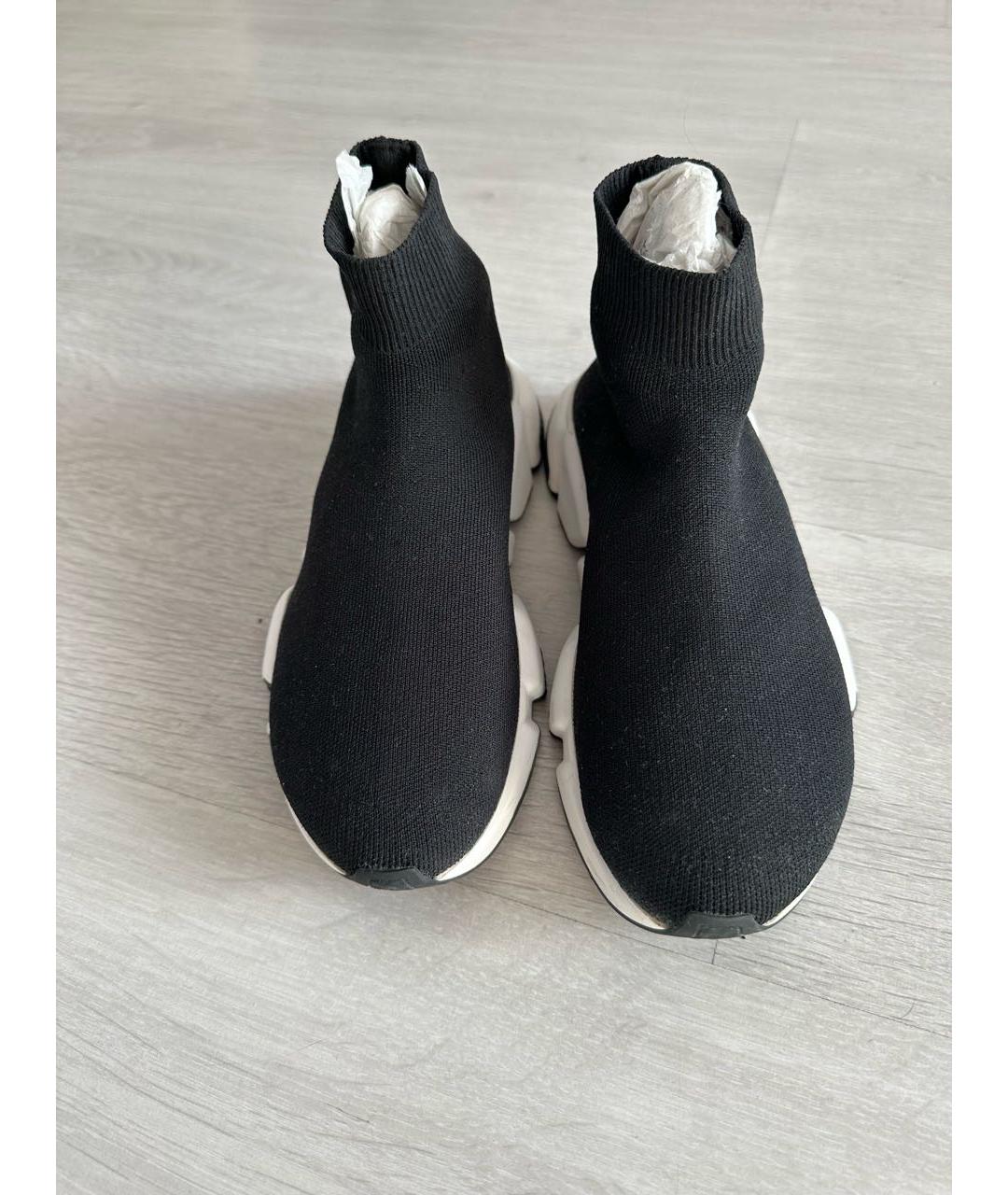 BALENCIAGA Черные кроссовки, фото 2