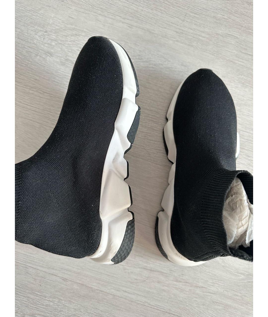 BALENCIAGA Черные кроссовки, фото 5