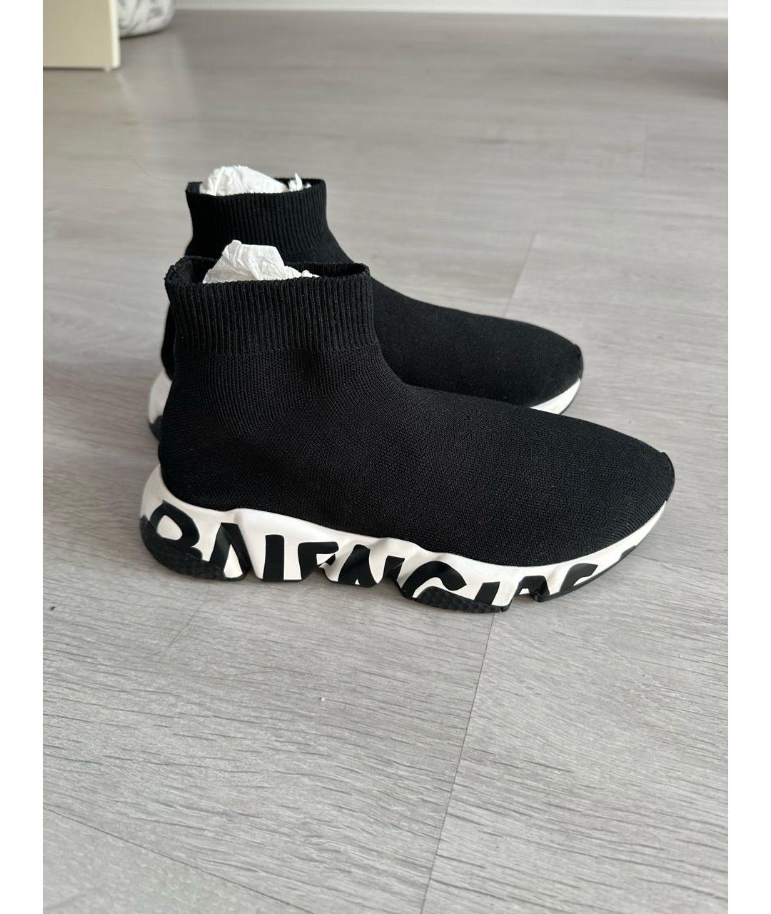 BALENCIAGA Черные кроссовки, фото 8