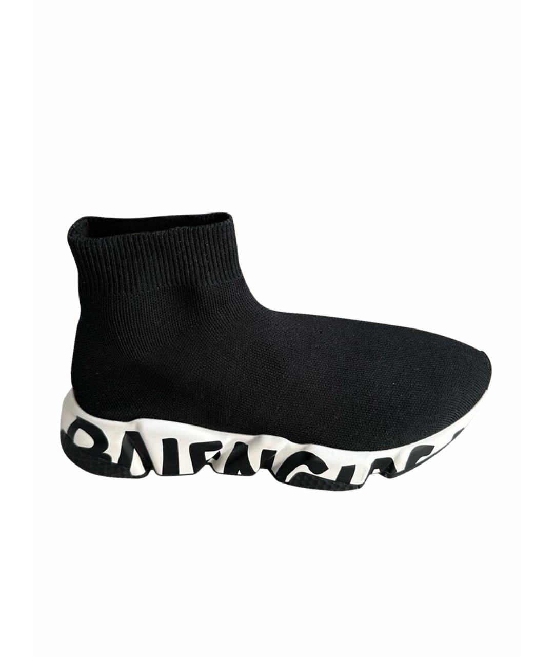 BALENCIAGA Черные кроссовки, фото 1