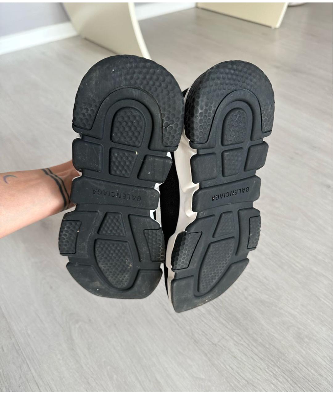 BALENCIAGA Черные кроссовки, фото 6