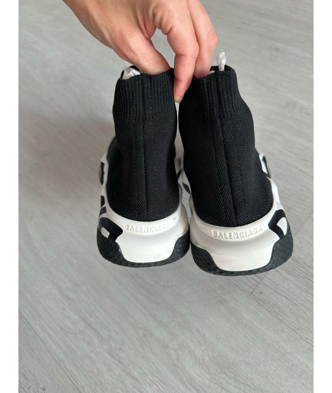 BALENCIAGA Черные кроссовки, фото 4