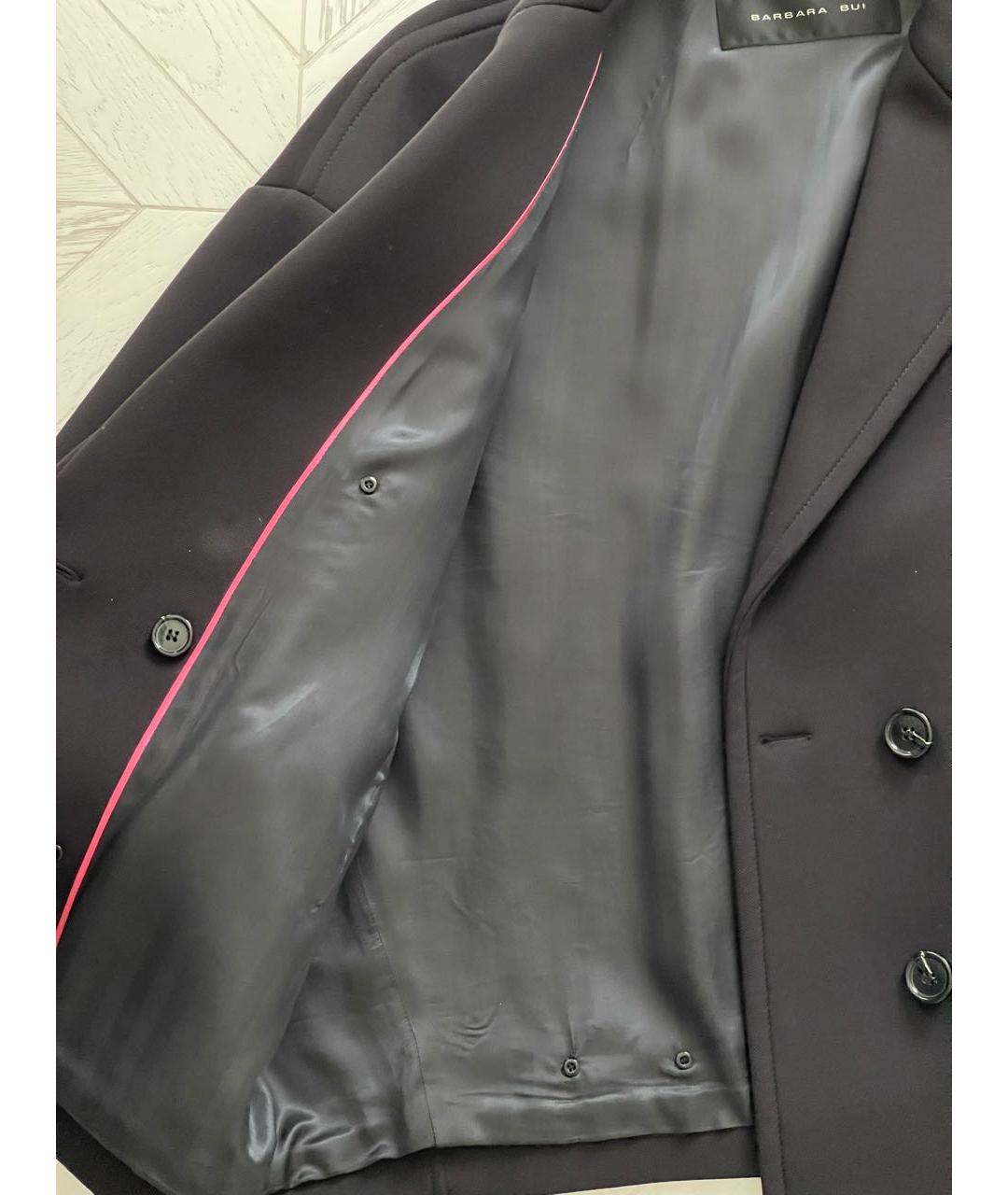 BARBARA BUI Черная полиамидовая куртка, фото 5