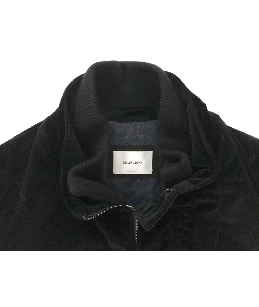 BILANCIONI Черная велюровая куртка, фото 7