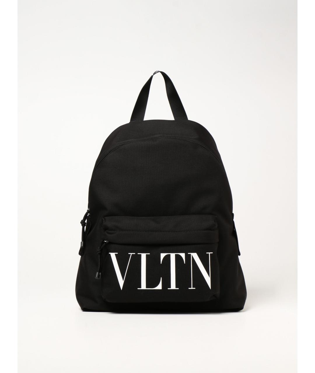 VALENTINO Черный тканевый рюкзак, фото 3