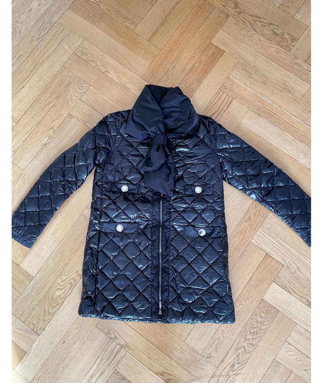 MONCLER Черный пуховик, фото 8