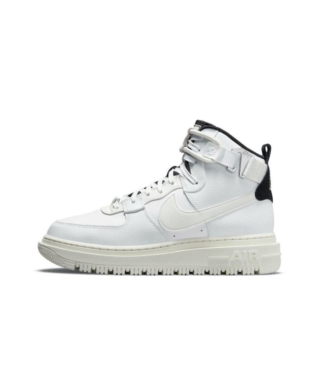 NIKE Белые кожаные кроссовки, фото 2