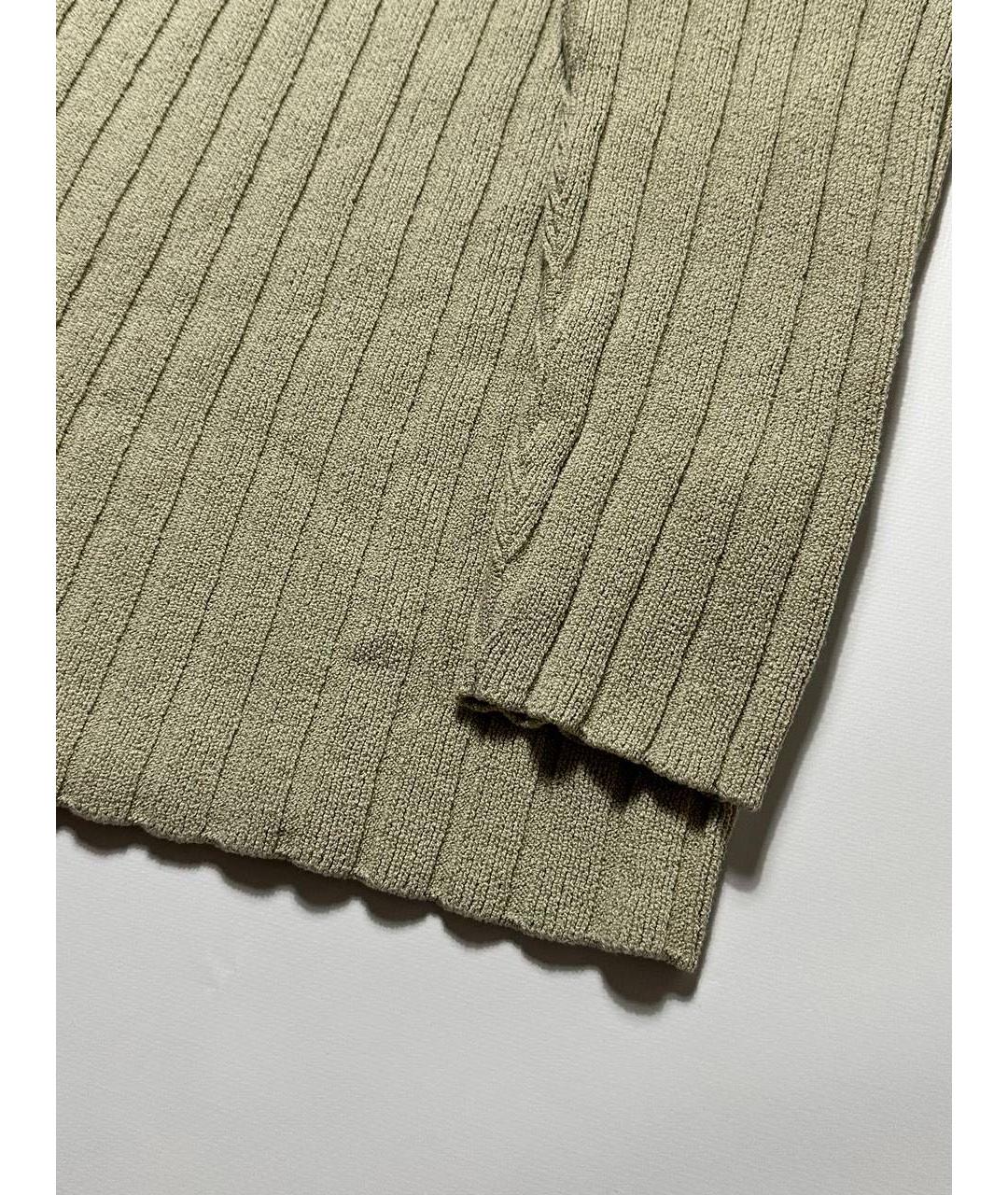 STONE ISLAND Бежевый хлопковый джемпер / свитер, фото 6