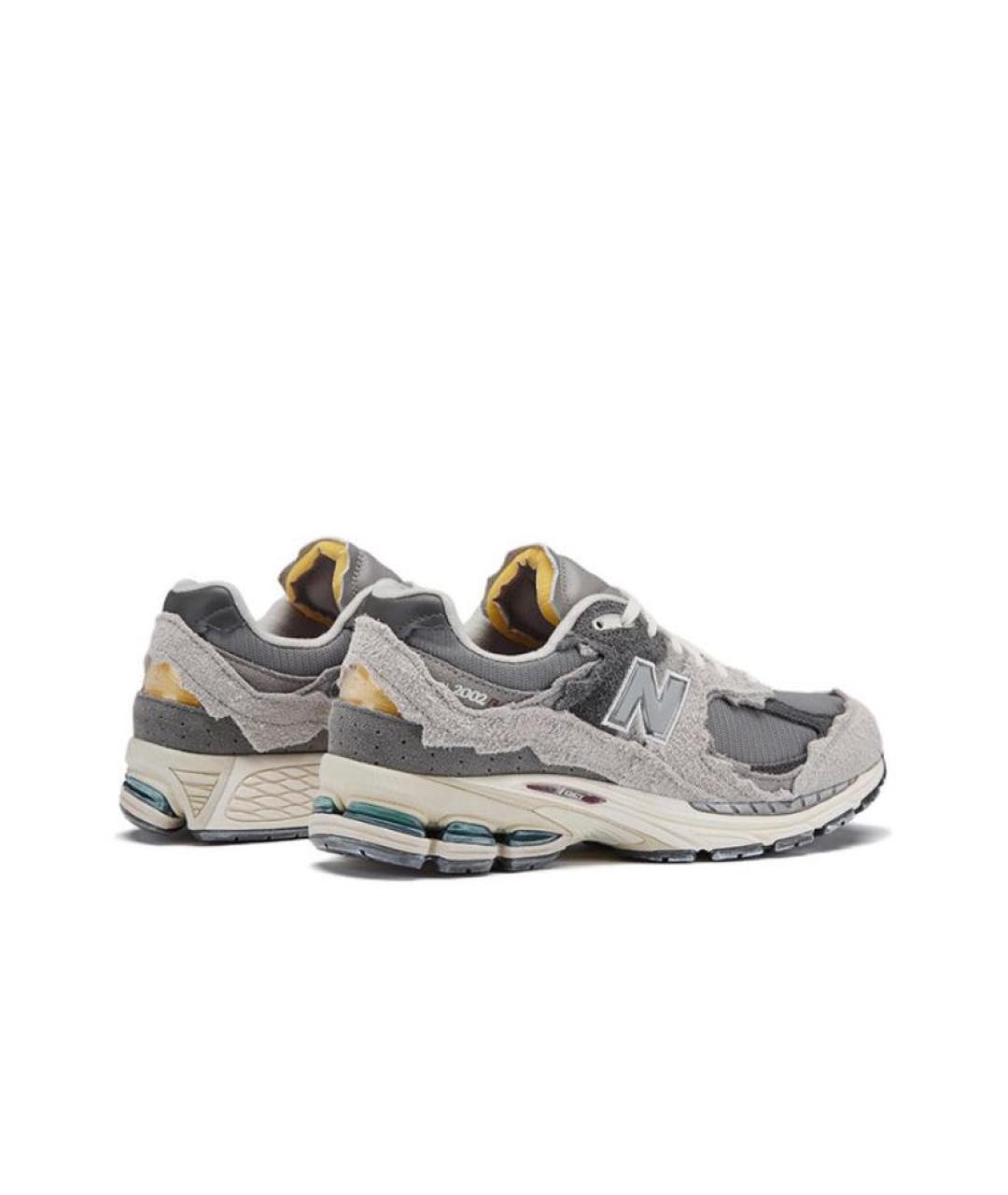 NEW BALANCE Серые замшевые кроссовки, фото 4