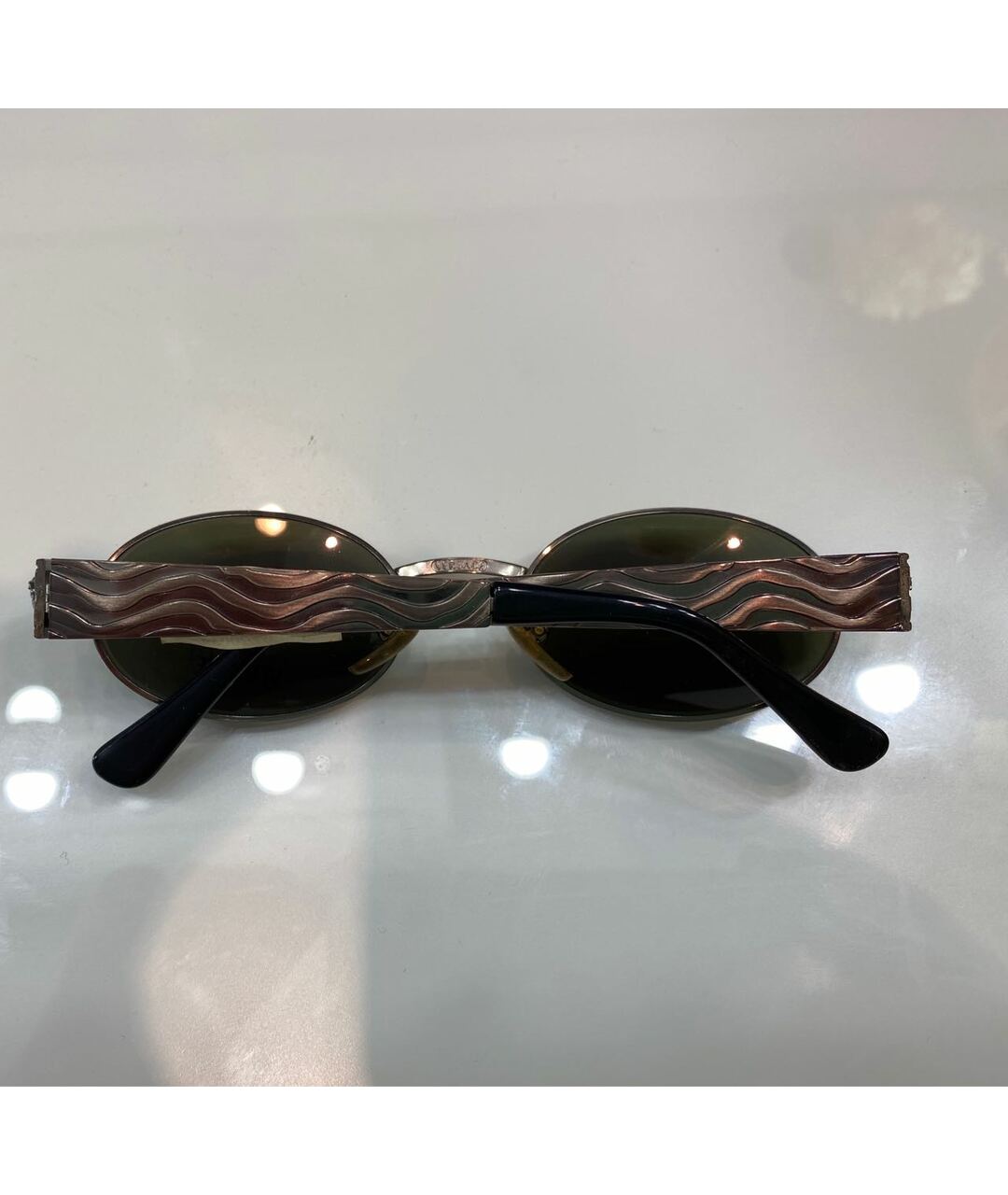 VERSACE Мульти металлические солнцезащитные очки, фото 2