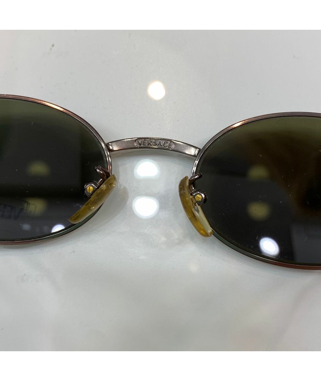 VERSACE Мульти металлические солнцезащитные очки, фото 3