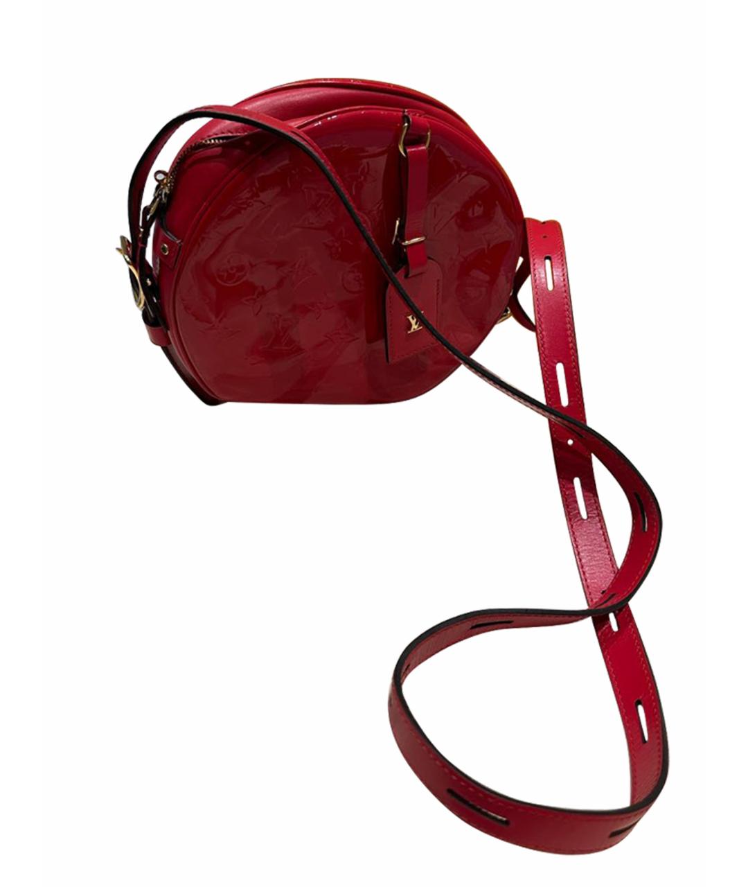LOUIS VUITTON PRE-OWNED Красная кожаная сумка через плечо, фото 1